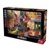 Anatolian 3952 Venetian Cafe 2000 Parça Puzzle