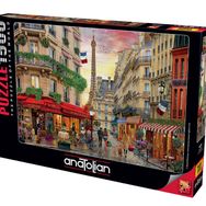 Anatolian 4572 Cafe Eiffel 1500 Parça Puzzle