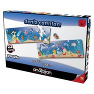 Anatolian 7461 22 Parça Deniz Canlıları Puzzle