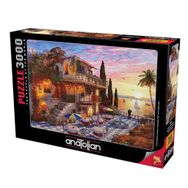 Anatolian Akdenizde Romantizm 3000 Parça Puzzle