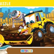 Anatolian Blue Focus Sevimli Kepçe 30 Parça Frame Puzzle