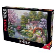 Anatolian Çiçekli Ev 4556 1500 Parça Puzzle
