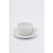 Ancap Verona Porselen 350 ml Latte Tabak ve Fincan Takımı
