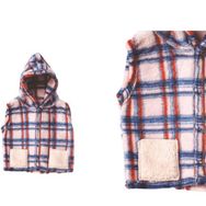 Andywawa AC21076 Beige Bear Camp Welsoft Bebek Yelek