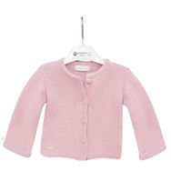 Andywawa AC24333 Pembe Triko Kız Bebek Ceket