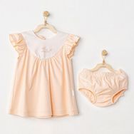 Andywawa AC24529 Dress Spring Birds Bebek Elbise Takım