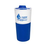 Anemoss Marine Yelken 450 ml Akdeniz Mavisi Plastik Mug Termos