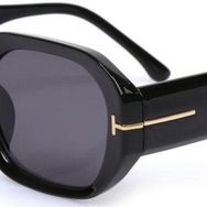 Angel Eyes AE-T0006C2 Dikdörtgen Siyah Çerçeveli Unisex Güneş Gözlüğü