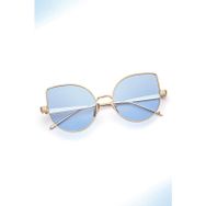 Angel Eyes AE1702C3B2285 Cat Eye Mavi Kadın Güneş Gözlüğü