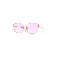 Angel Eyes AE1709C5B2234 Cat Eye Mor Kadın Güneş Gözlüğü