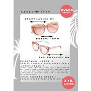 Angel Eyes AE2012C5B4489 Geometrik Şeffaf Kadın Güneş Gözlüğü