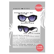 Angel Eyes PR-8803C1 Dikdörtgen Siyah Çerçeveli Unisex Güneş Gözlüğü