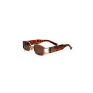 Angel Eyes YW8032LH-D Dikdörtgen Leopar Halkalı Unisex Güneş Gözlüğü