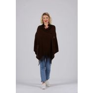 Angora 60x180 Koyu Kahve Ponponlu Şal