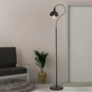 Angora Siyah Dekoratif Tasarım Retro Modern Metal Lambader