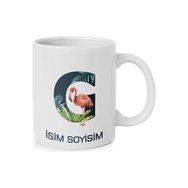 Anı Diyarı Kişiye Özel G Harfli Isim Yazılı Kupa Bardak