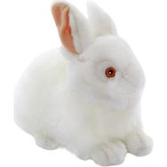 Animals Of The World Beyaz Tavşan Peluş Oyuncak 23 Cm