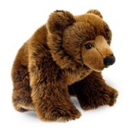 Animals Of The World Kahverengi 33 cm Boz Ayı