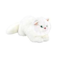 Animals Of The World Yatan Beyaz Kedi 34 cm Peluş Oyuncak