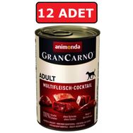 Animonda 12x400 gr Grancarno Karisik Etli Kopek Konservesi