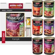 Animonda 12x400 gr Grancarno Karışık Köpek Konservesi