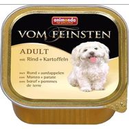 Animonda 150 gr Vom Feinsten Adult Sığır Etli ve Patatesli Yetişkin Köpek Konservesi