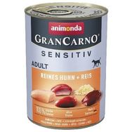 Animonda 400 gr Gran Carno Sensitive Tavuklu ve Pirinçli Yetişkin Köpek Konservesi
