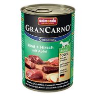 Animonda 400 gr Gran Carno Sığır Etli Elmalı ve Geyik Etli Yetişkin Köpek Konservesi