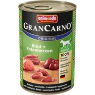 Animonda 400 gr GranCarno Adult Sığır Etli ve Ördek Yüreği Yaş Köpek Maması