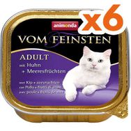 Animonda 83306 Vom Feinsten Tavuk ve Deniz Mahsulü 100x6 gr Kedi Maması