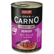 Animonda Gran Carno Senior Sığır Etli ve Kuzulu 6x400 gr Yaşlı Köpek Konservesi