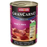 Animonda Gran Carno Sığır Eti Ve Yürekli 400 gr Köpek Konservesi