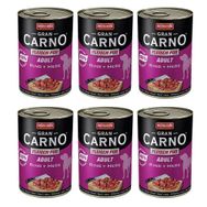 Animonda Gran Carno Sığır Etli ve Yürekli 6x400 gr Köpek Konserve