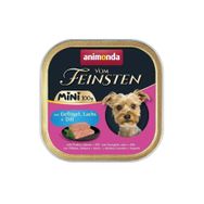 Animonda Vom Feinsten 100 gr Kümes Hayvanlı ve Somonlu Mini Irk Yetişkin Köpek Konservesi