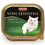 Animonda Vom Feinsten Hindi ve Tavşan Etli 100 gr Yetişkin Kedi Konserve
