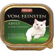 Animonda Vom Feınsten Hindi ve Tavşan Etli Pate 100 gr Konserve Yetişkin Kedi Maması