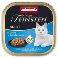 Animonda Vom Feinsten Tahılsız Somonlu 100 gr Yetişkin Kedi Konservesi