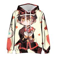 Anjinguang Tip 1 Hanako Kun Yugi Amane Beyaz Renk 3D Baskılı Unisex Sweatshirt