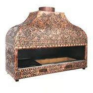 Anka BKI120 120x60x120 cm Bakır Pro Kapalı Izgara