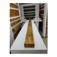 Ankara Kartonpiyer 9x4 cm Açık Meşe Renkli 1 m Ahşap Görünümlü Strafor