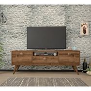 Ankara Mobilya Penta Ahşap Ayaklı Ceviz 140 cm Tv Sehpası