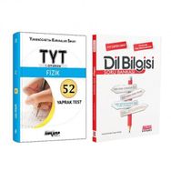 Ankara Yayınları TYT Fizik Yaprak Testi ve AKM Dil Bilgisi Soru Bankası Seti 2 Kitap