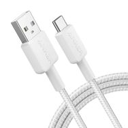 Anker 322 USB-C to USB-A Beyaz 1.8 m 30 W Şarj Data Kablosu