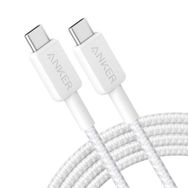 Anker 322 USB-C to USB-C 1.8 m 60 W Şarj Data Kablosu