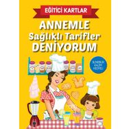 Annemle Sağlıklı Tarifler Deniyorum - Eğitici Kartlar - Ivan Nikolov Ivanov
