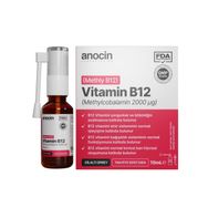 Anocin Vitamin B12 Methylcobalamin 2000 mcg 10 ml Sprey