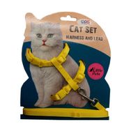 ANS 1065782-SR Sarı Kedi Göğüs Bel Tasması