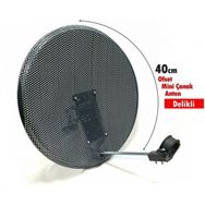 Antenci 40 cm Delikli mini Çanak Anten