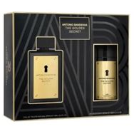 Antonio Banderas Golden Secret Edt 100 ml Erkek Parfüm Set