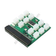 Anunnaki 12 Port 12 V Güç Kaynağı İçin Led Kesme Panosu